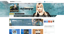 Desktop Screenshot of marinadeoliveira.com.br